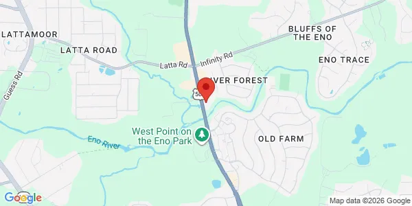 Map of 5234 N Roxboro St Durham, NC 27712