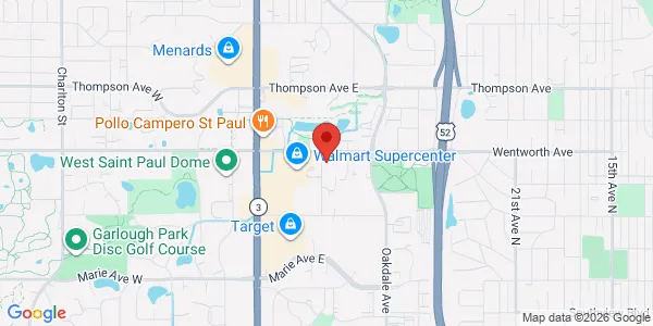 Map of 232 Wentworth Ave E West St. Paul, MN 55118