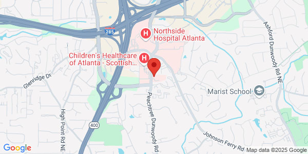 Map of 5505 Peachtree Dunwoody Rd Ste 370 Atlanta, GA 30342