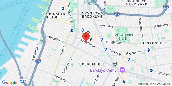 Map of 200 Livingston St Brooklyn, NY 11201