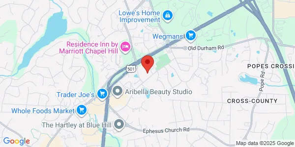 Map of 1717 Legion Rd Ste 101 Chapel Hill, NC 27517