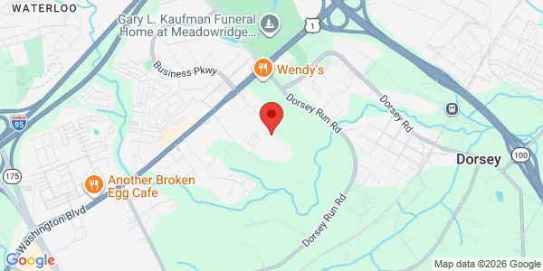 Map of 7387 Washington Blvd Baltimore, MD 21201