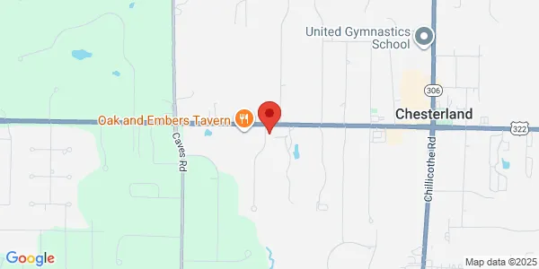 Map of 8055 Mayfield Rd Ste 107 University Hospitals Chesterland, OH 44026