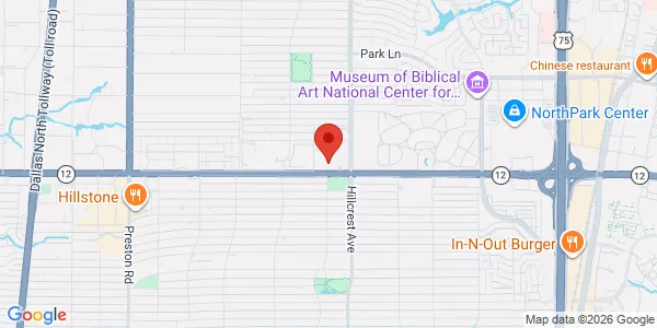 Map of 6805 W Northwest Hwy Dallas, TX 75225