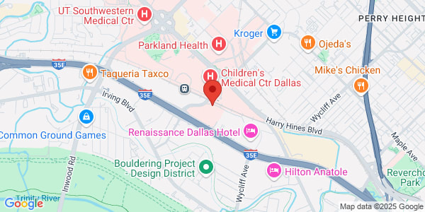 Map of 2350 N Stemmons Fwy Dallas, TX 75207