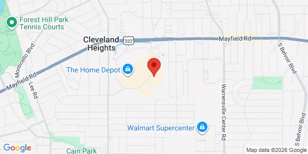 Map of 5 Severance Cir Cleveland Heights, OH 44118