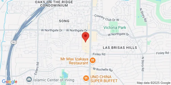 Map of 3455 N Belt Line Rd Ste 202 Irving, TX 75062