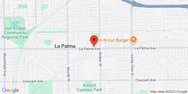 Map of 5451 La Palma Ave Ste 11 La Palma, CA 90623
