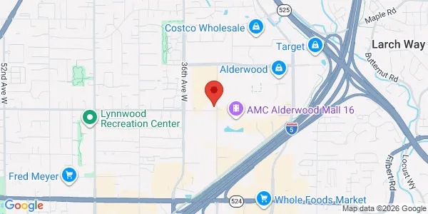 Map of 18730 33rd Ave W Unit 100 Lynnwood, WA 98037