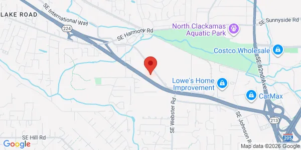 Map of 6542 SE Lake Rd Ste 101 Milwaukie, OR 97222