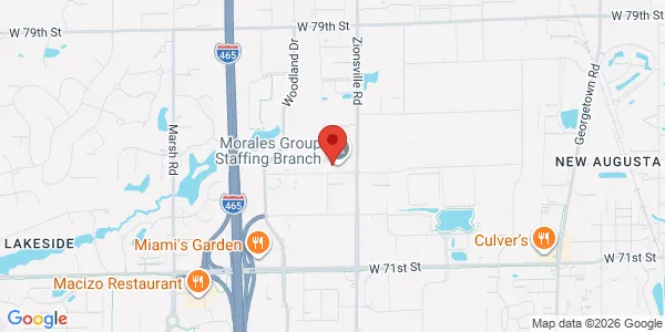 Map of 5604 W 74th St Indianapolis, IN 46278