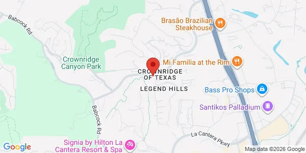 Map of 6918 Camp Bullis Rd San Antonio, TX 78256