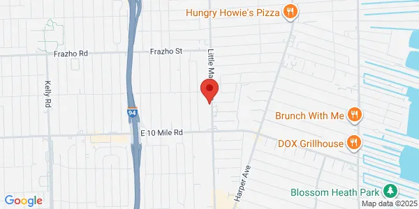 Map of 25631 Little Mack Avenue Suite 104 St Clair Shores, MI 48081