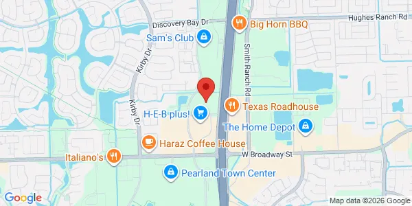 Map of 10907 Memorial Hermann Dr Ste 410 Pearland, TX 77584