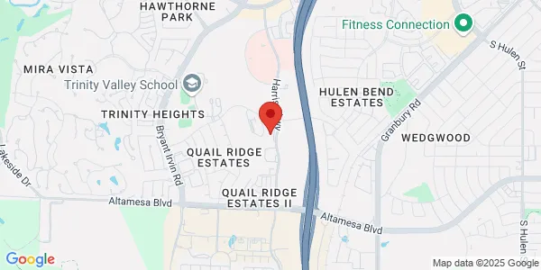 Map of 6844 Harris Pkwy Ste 200 Fort Worth, TX 76132
