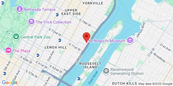 Map of 530 E 74th St New York, NY 10021