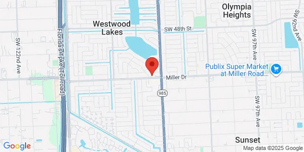 Map of 10775 SW 56th St Miami, FL 33165