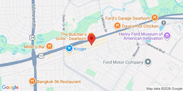 Map of 22731 Newman St Ste 240 Dearborn, MI 48124