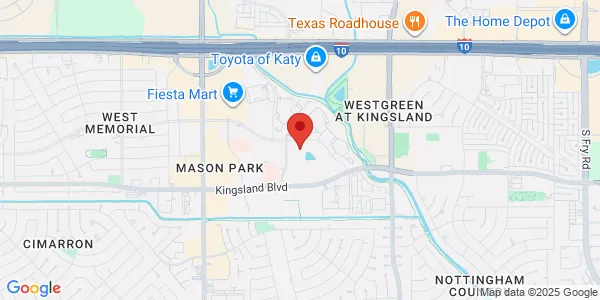 Map of 21398 Provincial Blvd Katy, TX 77450