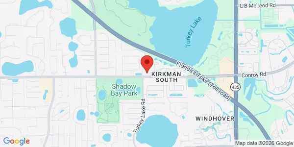 Map of 6735 Conroy Windermer Rd Orlando, FL 32835
