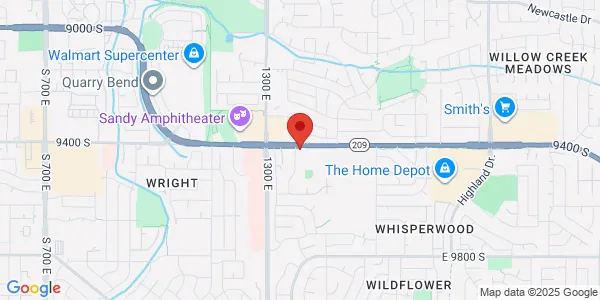 Map of 1434 E 9400th S Ste 100 Sandy, UT 84093