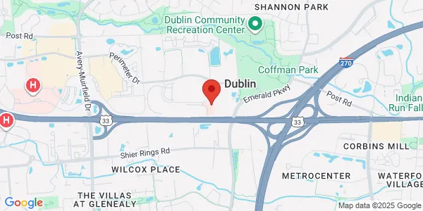 Map of 5665 Venture Dr Dublin, OH 43016