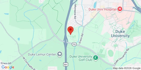 Map of 3475 Erwin Rd Ste 200 Durham, NC 27705