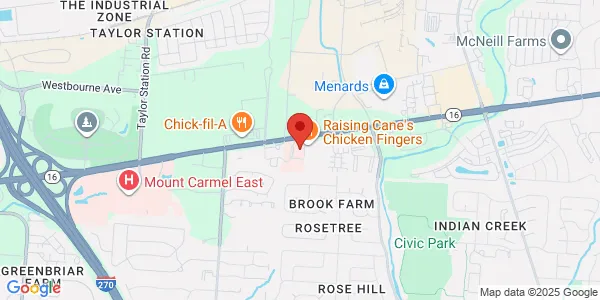Map of 6499 East Broad St Ste 140 Columbus, OH 43213