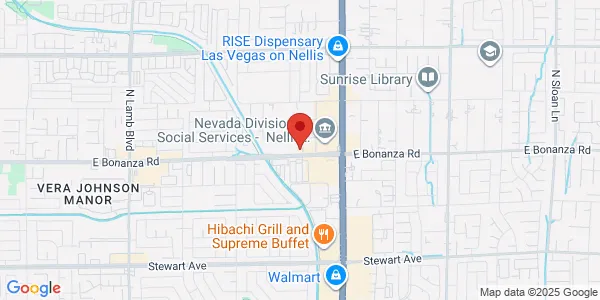 Map of 4900 E Bonanza Rd Las Vegas, NV 89110