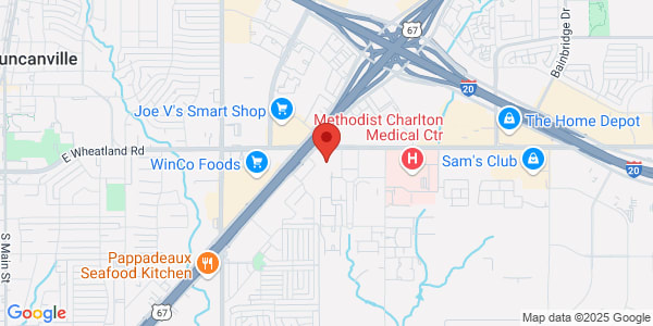 Map of 3920 W Wheatland Rd Ste 120 Dallas, TX 75237