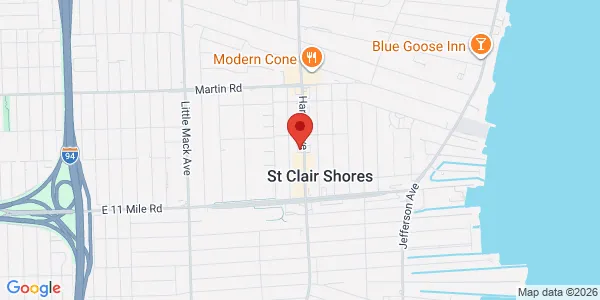 Map of 28001 Harper Ave Saint Clair Shores, MI 48081