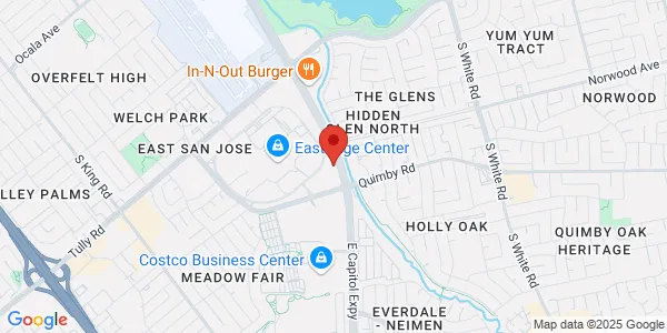 Map of 2365 Quimby Rd Ste 160 San Jose, CA 95122
