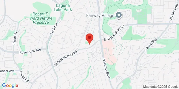 Map of 301 W Bastanchury Rd Ste 130 Fullerton, CA 92835