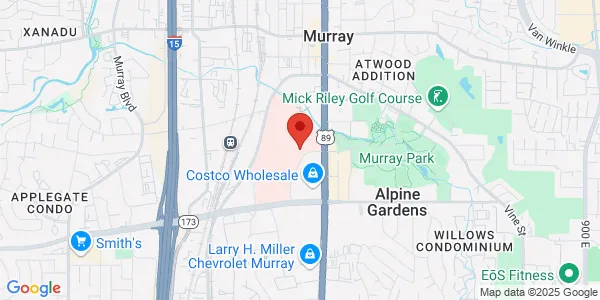 Map of 5121 S Cottonwood St Murray, UT 84107
