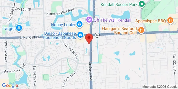 Map of 9000 SW 137th Ave Ste 107 Miami, FL 33186