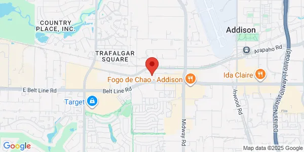 Map of 4021 Belt Line Rd Ste 207 Addison, TX 75001