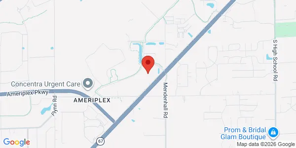 Map of 7421 Heathrow Way Ste A Indianapolis, IN 46241