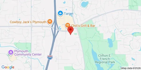 Map of 3900 Vinewood Ln N Ste 5 Plymouth, MN 55441