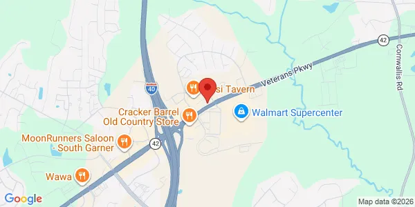 Map of 5156 North Carolina 42 Garner, NC 27529