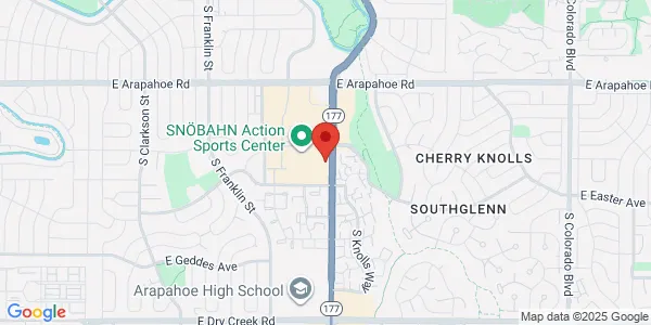 Map of 6997 S University Blvd Ste P1 110 Centennial, CO 80122