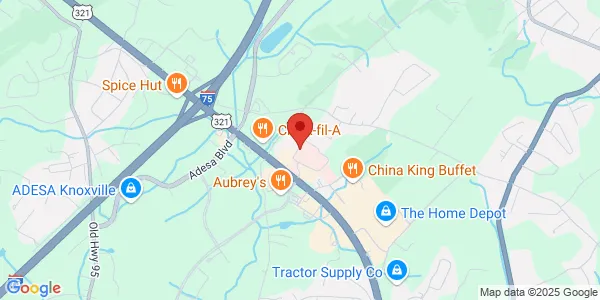 Map of 550 Fort Loudoun Medical Center Dr Lenoir City, TN 37772