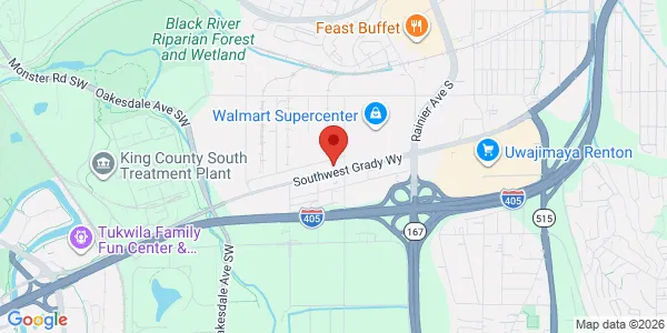 Map of 451 SW 10th St Ste 104 Renton, WA 98057