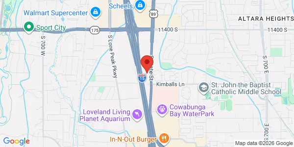 Map of 11724 State St Ste 201 Draper, UT 84020