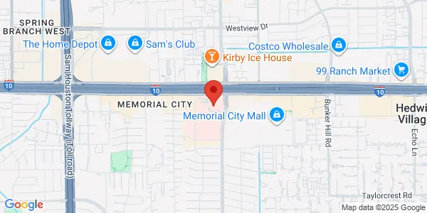 Map of 929 Gessner Rd Ste 2150 Houston, TX 77024