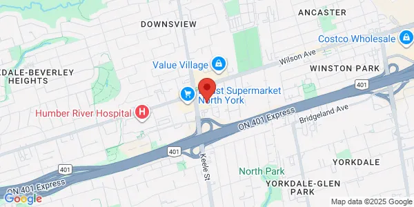 Map of 114-2737 Keele Street North York, ON M3M 2E9 Canada