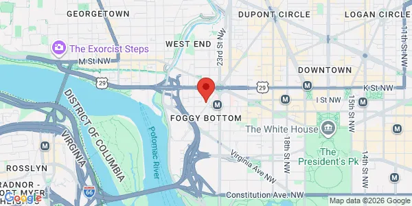 Map of 908 New Hampshire Ave Ste 200 Washington, DC 20037