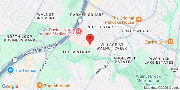 Map of 2200 Park Bend Dr Bldg 2 Ste 204 Austin, TX 78758