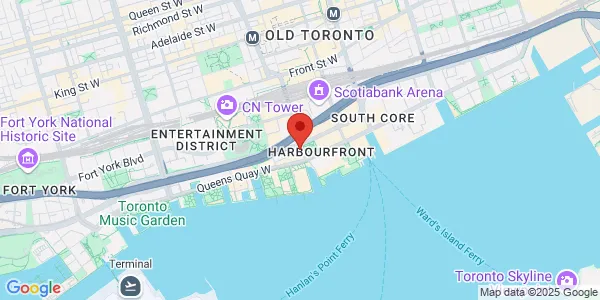 Map of 8 York Street Toronto, ON M5J 2Y2 Canada