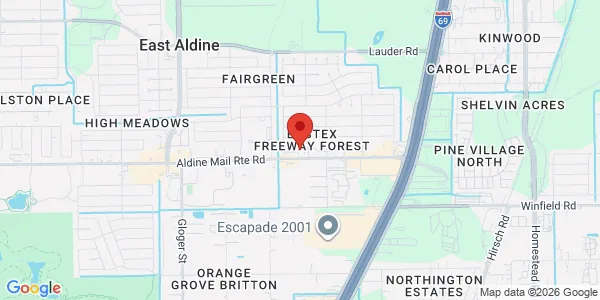 Map of 4755 Aldine Mail Rte Rd Houston, TX 77039