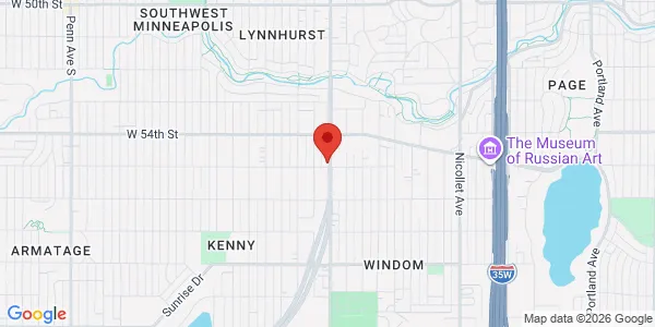 Map of 5450 Lyndale Ave S Minneapolis, MN 55419